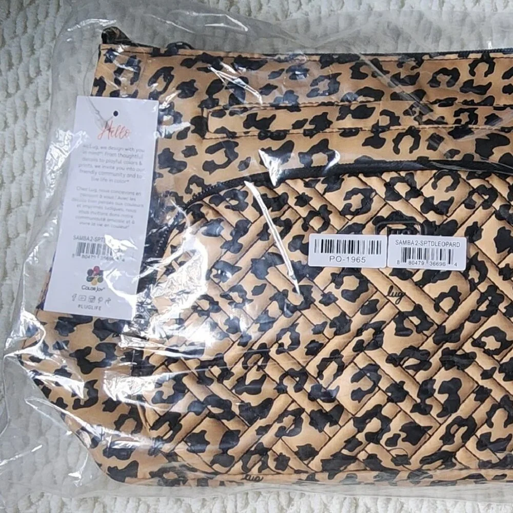 LUG Samba 2 Convertible Crossbody Bag - Spotted Leopard - Picture 7 of 8